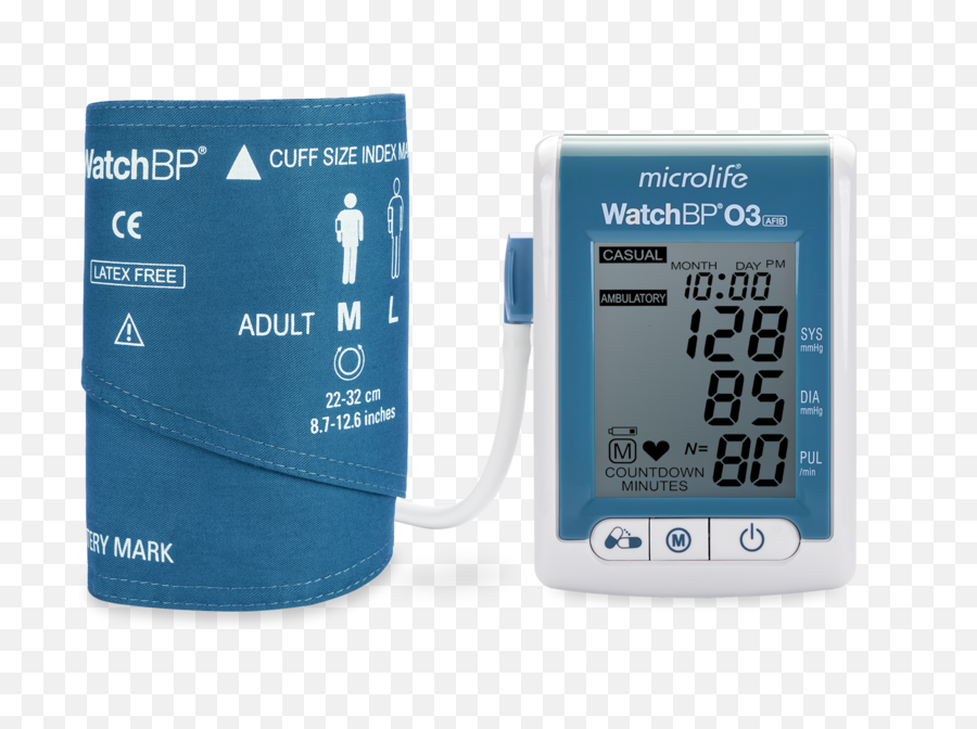 Professional Blood Pressure Monitors - Watchbp O3 Ambulatory Microlife Watchbp 03 Png,Blood Pressure Monitor Icon