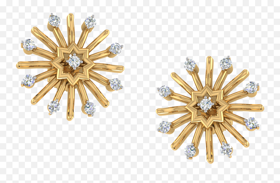 Erigeron Earrings - Alapatt Diamonds Boundless Networks Logo Png,Diamond Earring Png