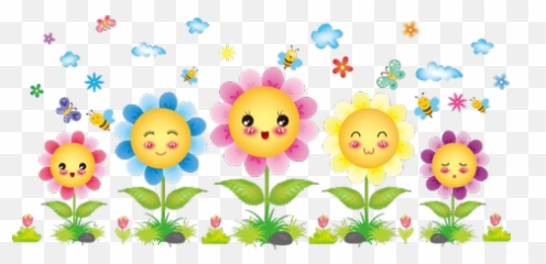 Kindergarten Theme Decoration Stickers Wall Self - Happy png