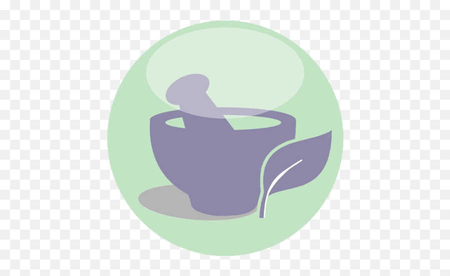 Herbal - Medicineicontransparent Healing Paws Center Serveware Png,Mortar And Pestle Icon