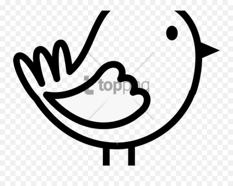Download Free Png Stick Figure Bird Drawing - Bird Stick Figure,Black Bird Png