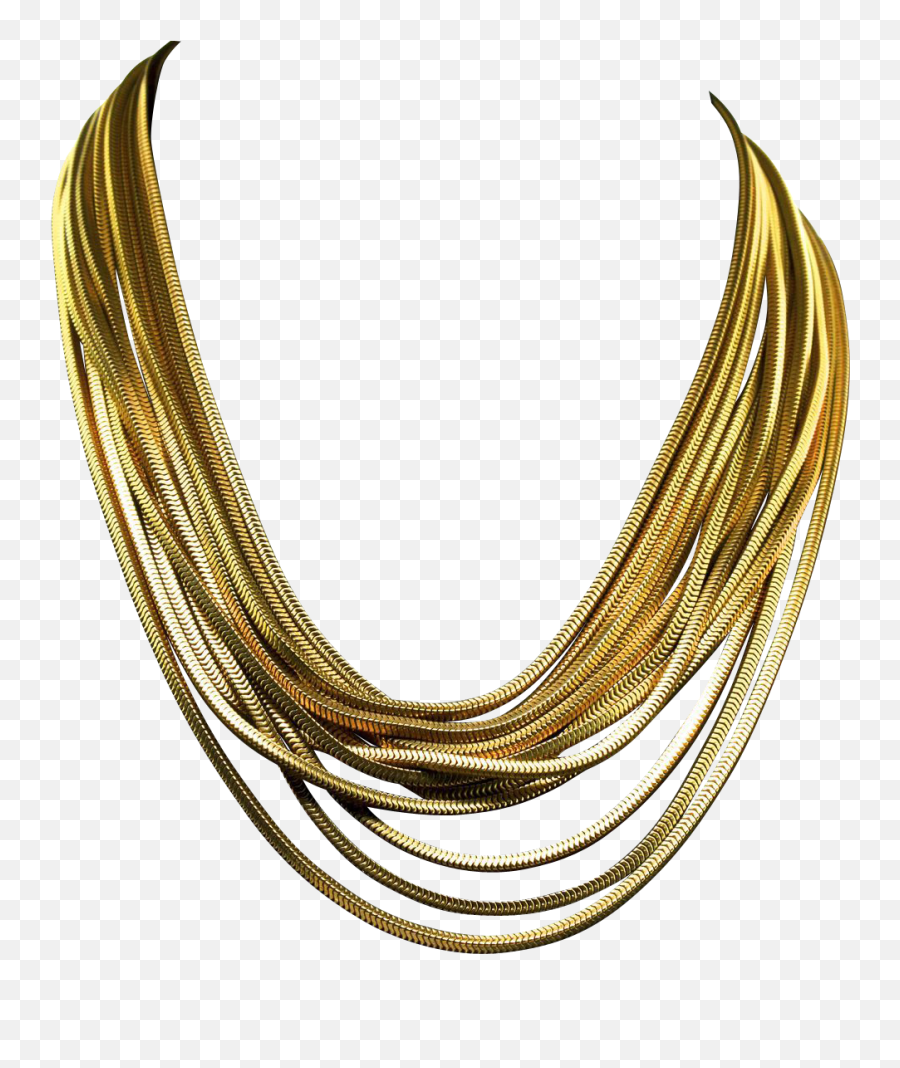 Necklace Clipart Neckline Picture 1726220 - Gold Chain Png,Gold Chain Png