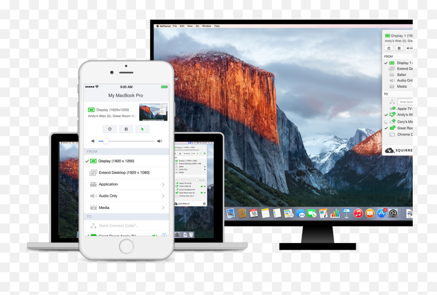 Airparrot 2 Mirror U0026 Stream Content From Your Mac Pc Or - Yosemite National Park Png,Air Play Icon