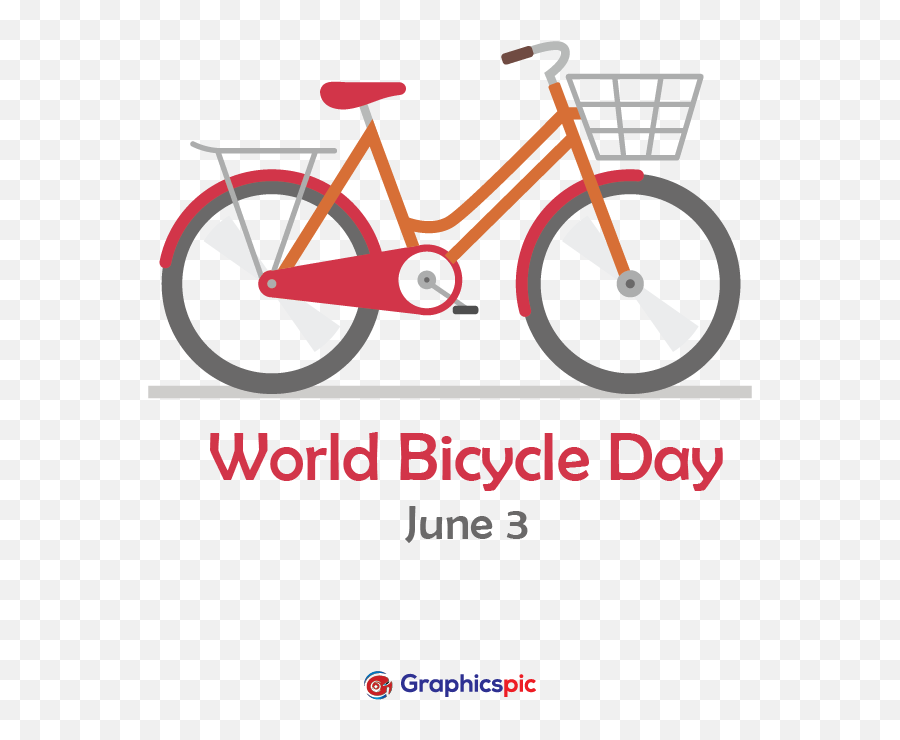 Vector Illustration Of World Bicycle - World Bicycle Day Png,Bicycle Icon Vector