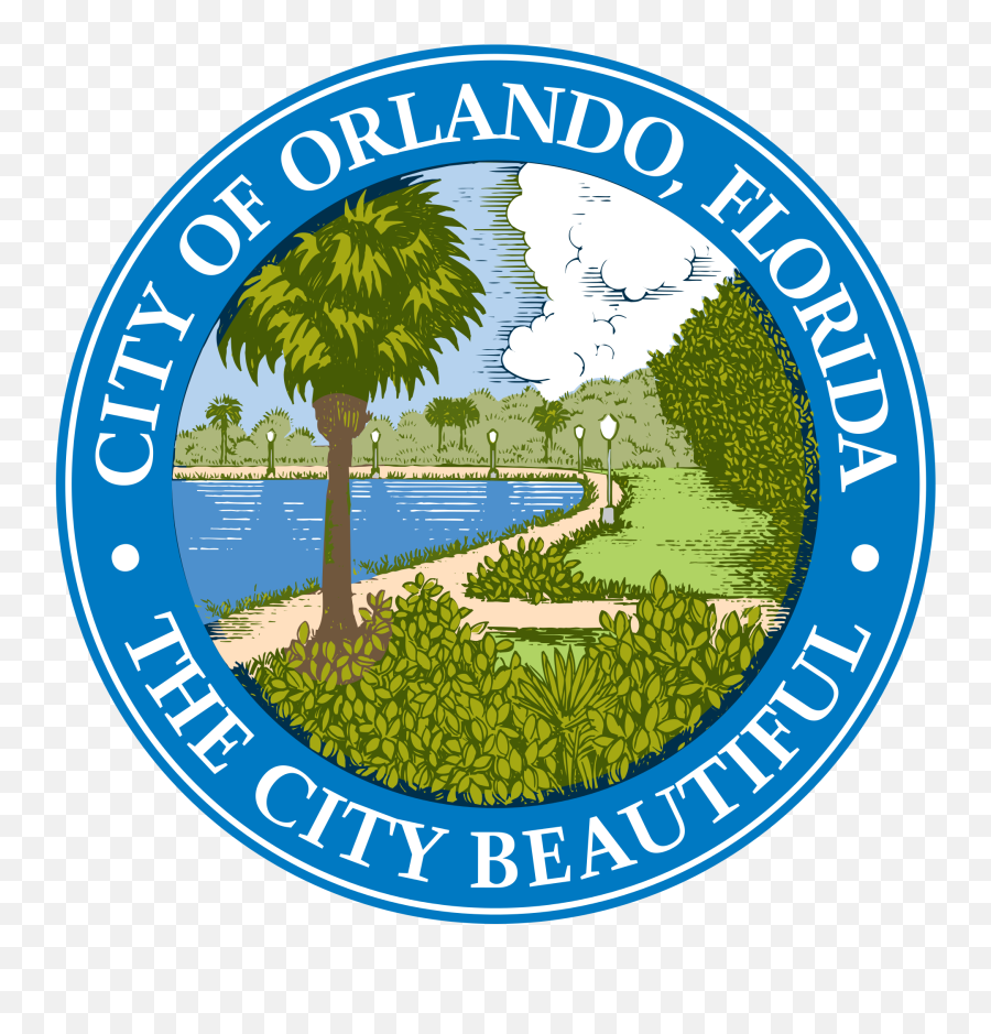 Hd City Of Orlando Florida Seal - City Of Orlando Fl Logo Png,Orlando Png