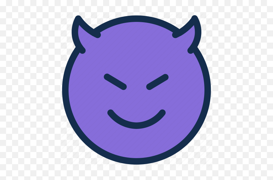 Devil Emoji Emoticon Emotion Smile Icon - Superstitions Ep Png,Devil Emoji Png