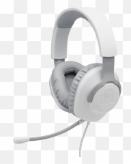 Jbl Quantum 100 Wired Gaming Headset - Jbl White Png