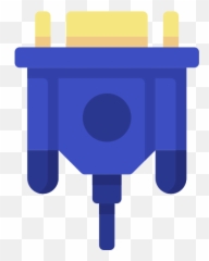 Vga Cable - Free computer icons Vertical png