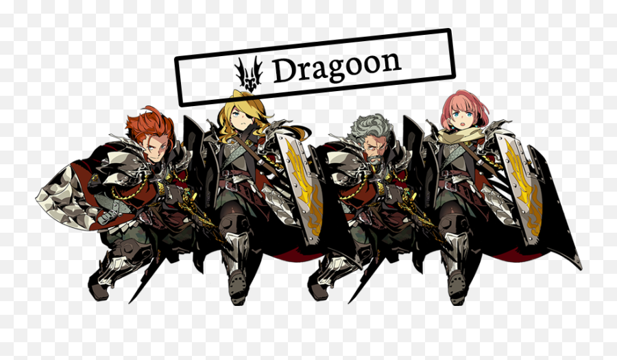 Etrian Odyssey V Beyond The Myth Ot Unleash Beast - Etrian Odyssey 5 Dragoon Png,Kingdoms Of Amalur Icon Art