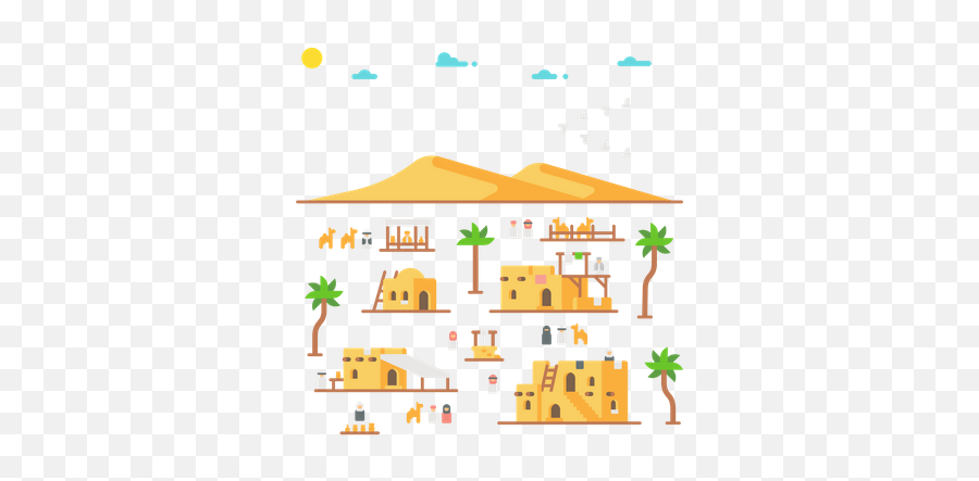 Village Icons Download Free Vectors U0026 Logos - Ancient Egyptian Houses Vector Png,Medieval Village Icon