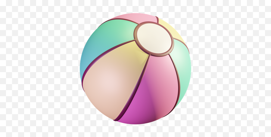 Premium Beach Ball 3d Illustration Download In Png Obj Or - Sports Toy,Beach Icon