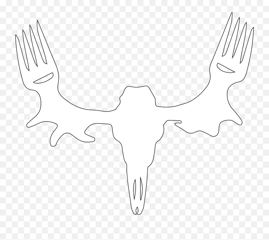 Meateater Skull Sticker 9 - Steven Meat Eater Logo Png,White Vinyl Sticker Icon