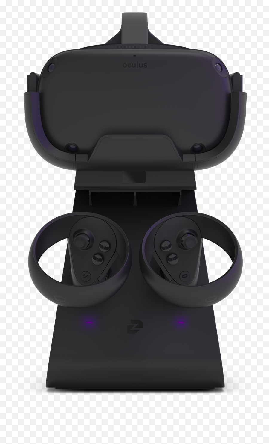 Dazed Motorized Charging Dock For Original Oculus Quest Headset Includes Rechargeable Batteries - Oculus Quest Charging Station Png,Netflix Dock Icon
