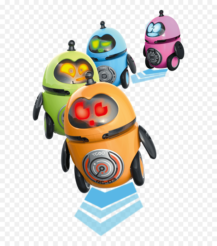 Follow Me Droid Triple Pack Ycoo - Silverlit Follow Me Droid Png,Robot Icon Pack
