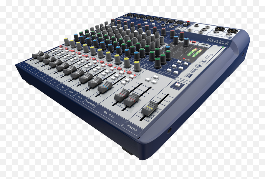 Signature 12 Soundcraft - Professional Audio Mixers Soundcraft Signature 12 Mtk Multi Track Mixer Png,Icon 700 Phonic