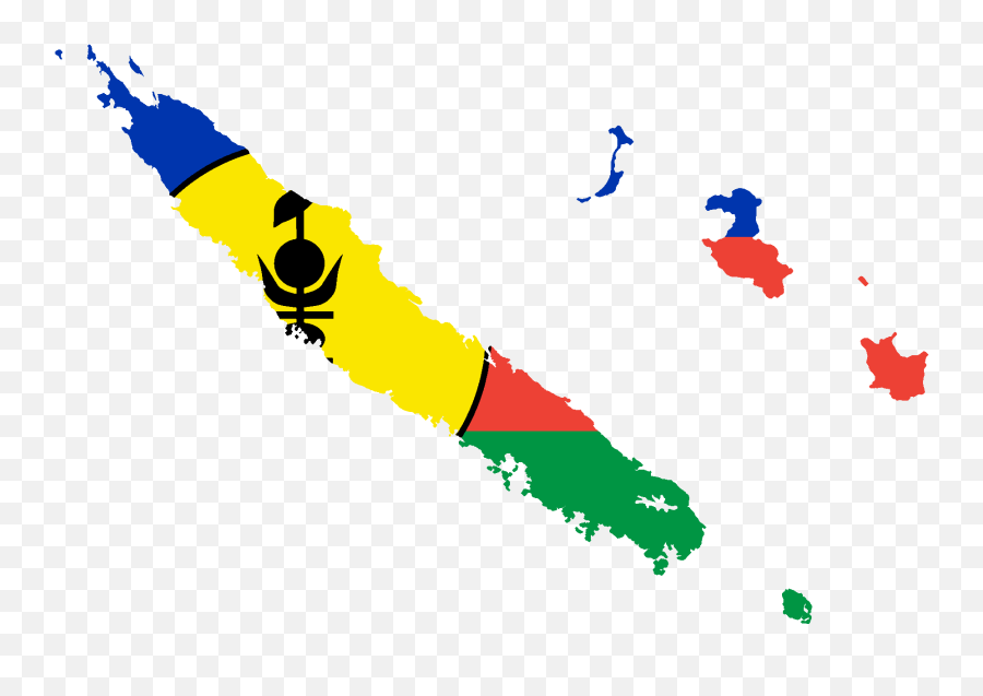 Flag Map Of New Caledonia - New Caledonia Country Flag Png,Independence Png