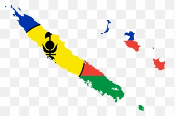 Flag Map Of New Caledonia - New Caledonia Country Flag Png,Independence Png