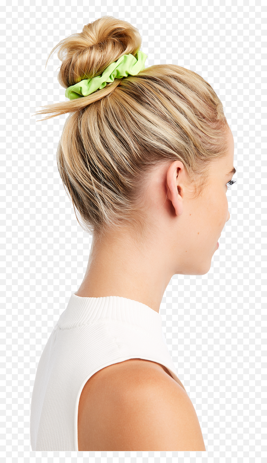 Neon Scrunchie - Girl Png,Scrunchie Png