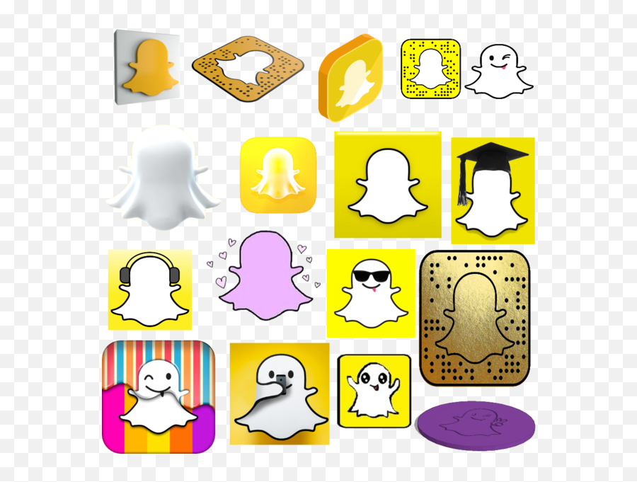 Snapchat Logo Pack Psd Official Psds - Snapchat Logo Png,Snapchat Logo Png