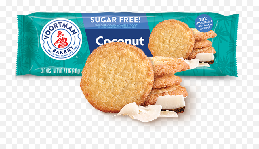 Real Ingredients Really Delicious Cookies Voortman Bakery - Voortman Sugar Free Cookies Png,Cookie Transparent