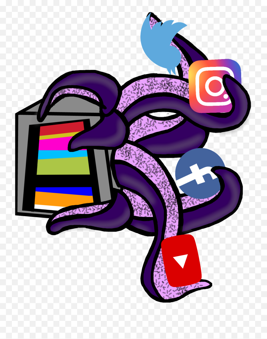 Octopus Logo Redes Socialmedia Mexico - Clip Art Png,Octopus Logo