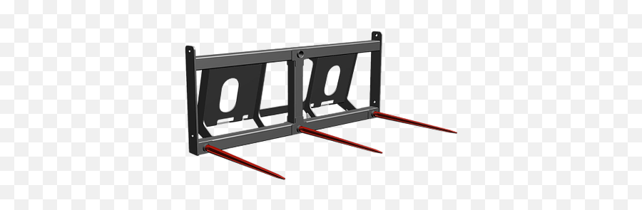 Raymak Skid Steer Attachments Bale Spears - Hurdle Png,Hay Bale Png