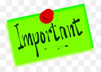 Important Note With Pushpin Png Clip Arts For Web - Information Art