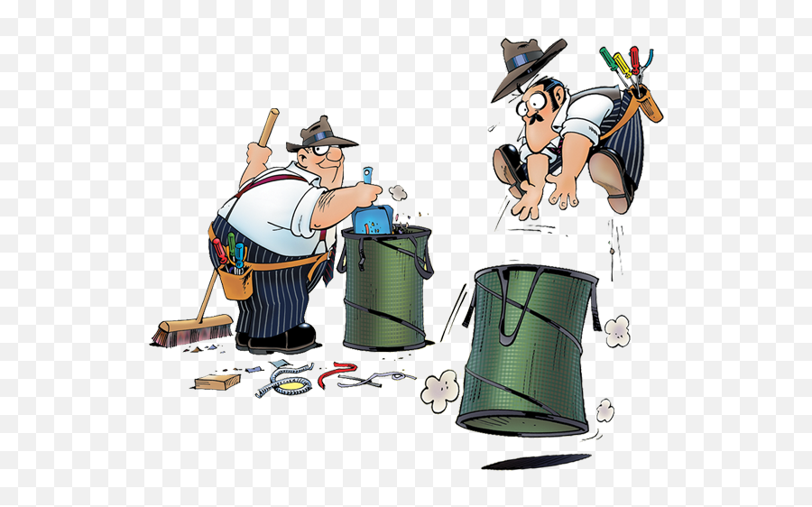 Download Part - Exploding Garbage Can Png Image With No Cartoon,Garbage Can Png
