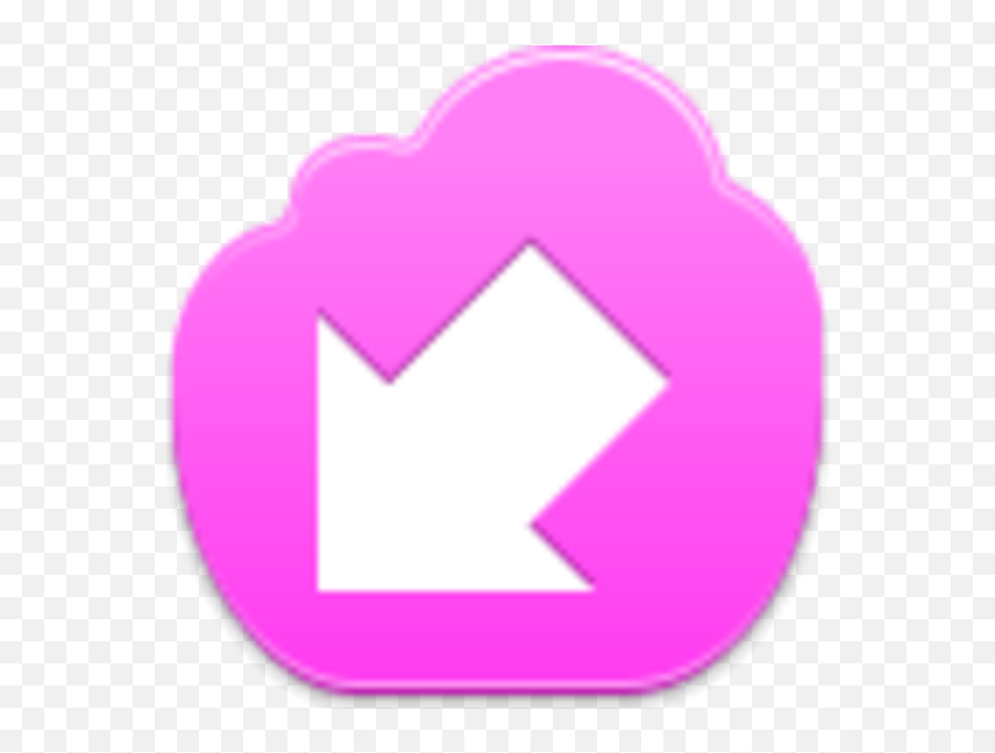 Arrow Bottom Left Icon Free Images - Vector Clip Art Png,Pink Arrow Png