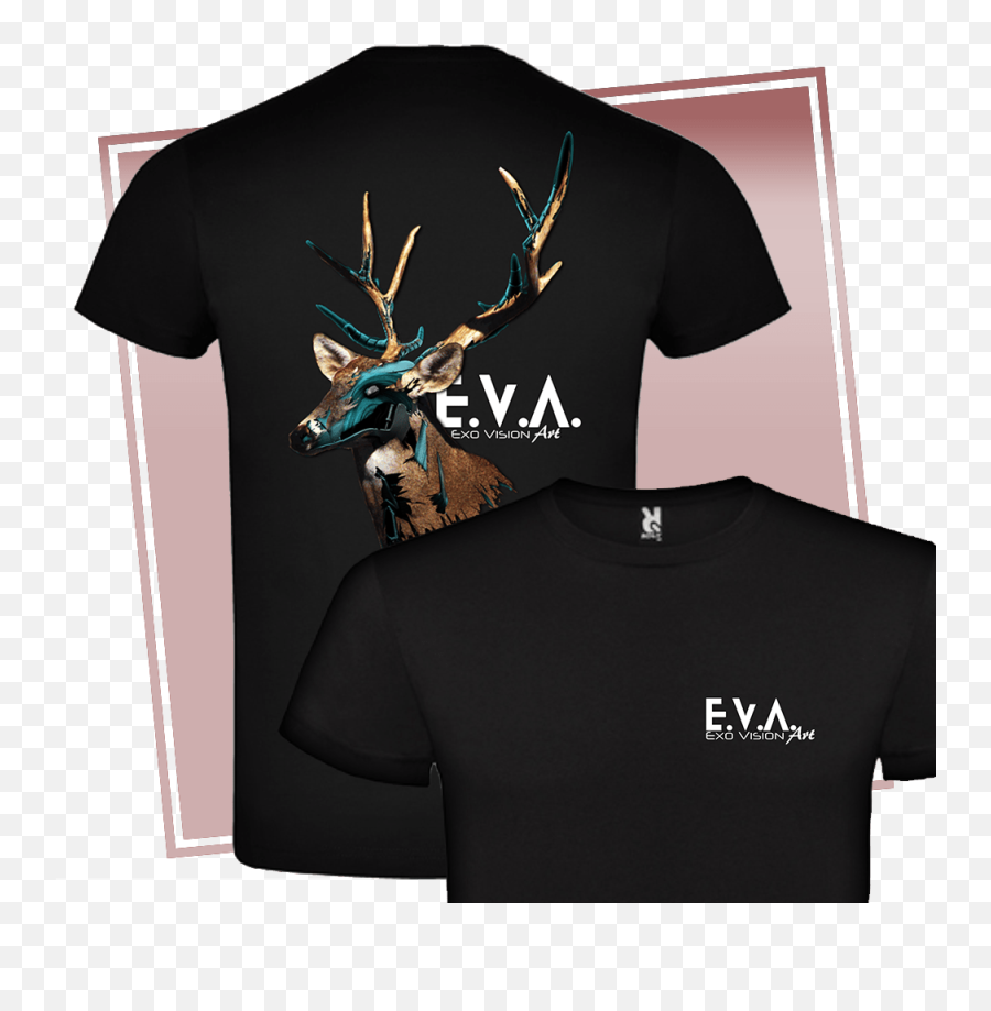 Elk Exo Vision Art - Design U0026 Heat Active Shirt Png,Elk Png