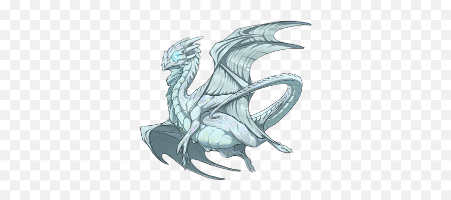 I Made A Blue Eyes White Dragon - Nocturne Dragon Flight Rising Png,Blue Eyes White Dragon Png