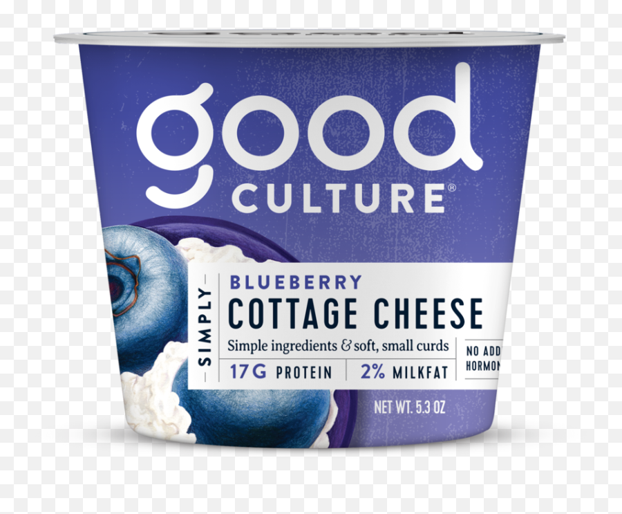 Good Culture Organic Cottage Cheese - Low Sodium Snacks High Protein Cottage Cheese Png,Product Png