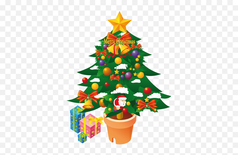 Cedar Tree Icon - Vector Clipart Christmas Tree Png,Cedar Tree Png