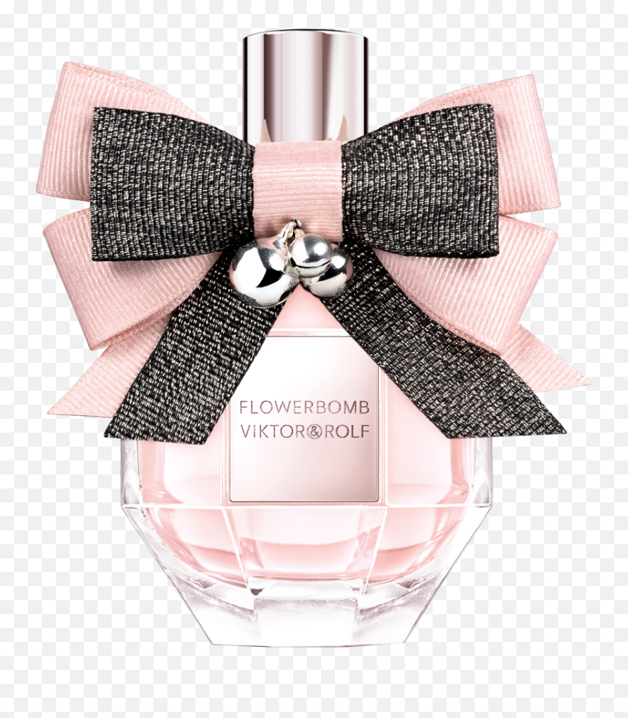 Flowerbomb Black Bow Holiday Limited Edition - Viktor And Rolf Flowerbomb 100ml Edition Limitée Png,Holiday Bow Png