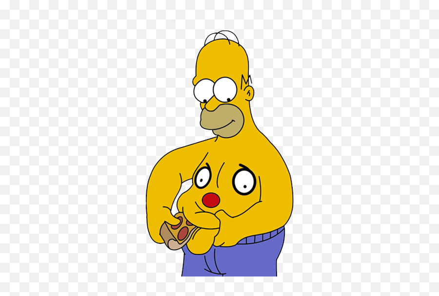 Homero Simpson Png Sin Fondo Image - Homer Belly,Simpson Png