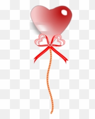 Blue Heart Balloon Svg Clip Arts Download - Download Clip Heart Balloon Png,Heart Balloon Png