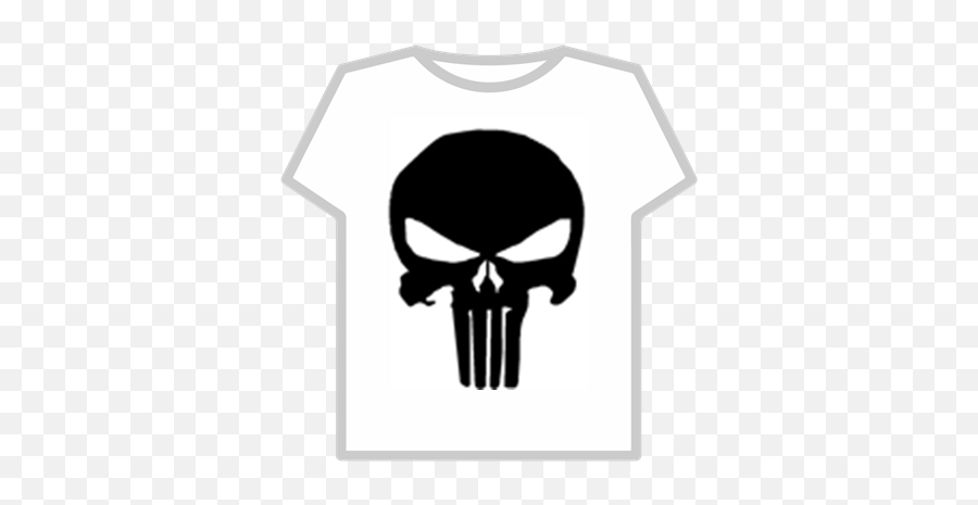 Punisher Skull T - Shirt Roblox Punisher T Shirt White Png,Punisher Png