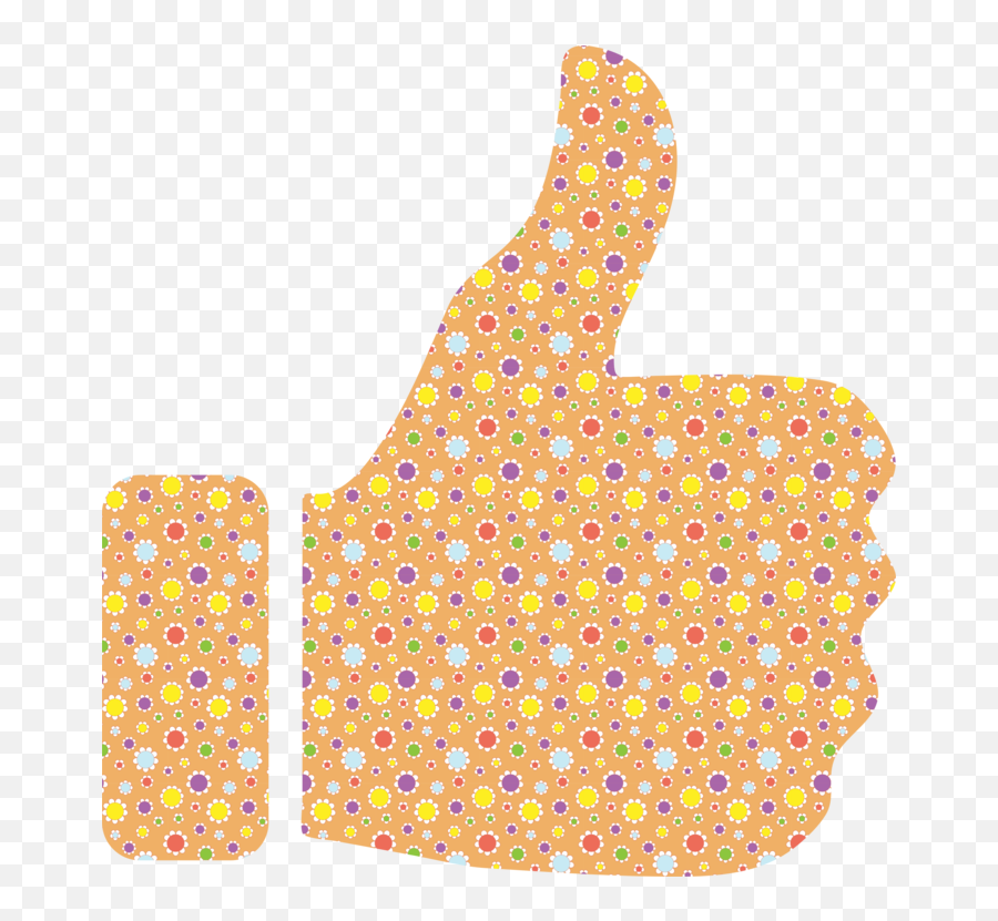 Download Thumb Signal Computer Icons Symbol Facebook - Cute Thumbs Up Cute Png,Facebook Thumb Png