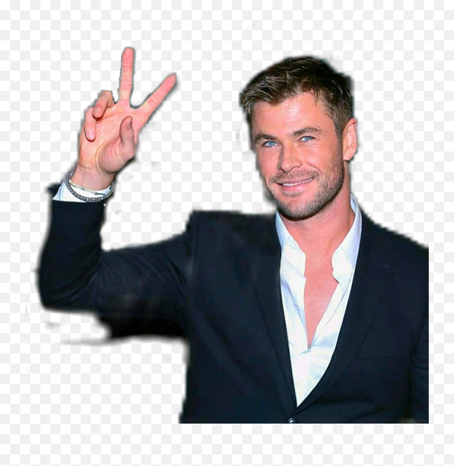 Chris Hemsworth Sticker By Corbett Cornelia - Chris Hemsworth Tuxedo Png,Chris Hemsworth Png