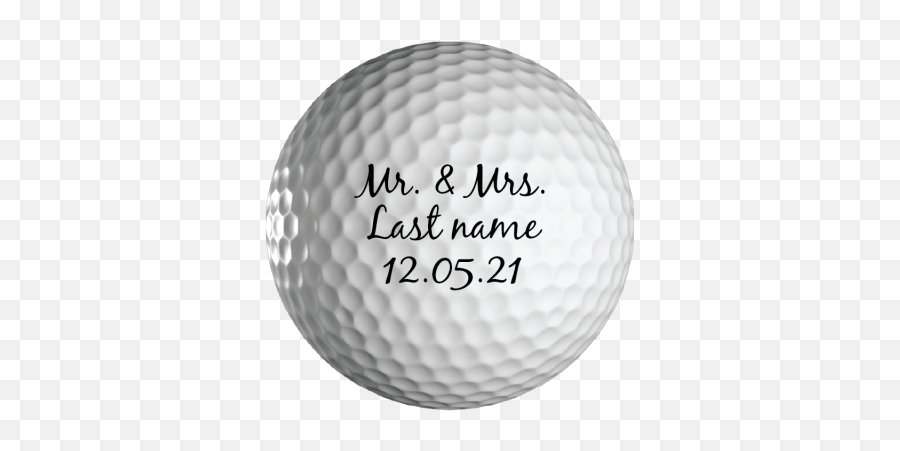 Wedding Golf Balls Archives - 1pro Golf Ball Png,Golf Ball Transparent