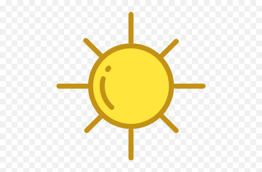 Sun Summer Png Icon - Sun Symbol Transparent Png,Summer Sun Png
