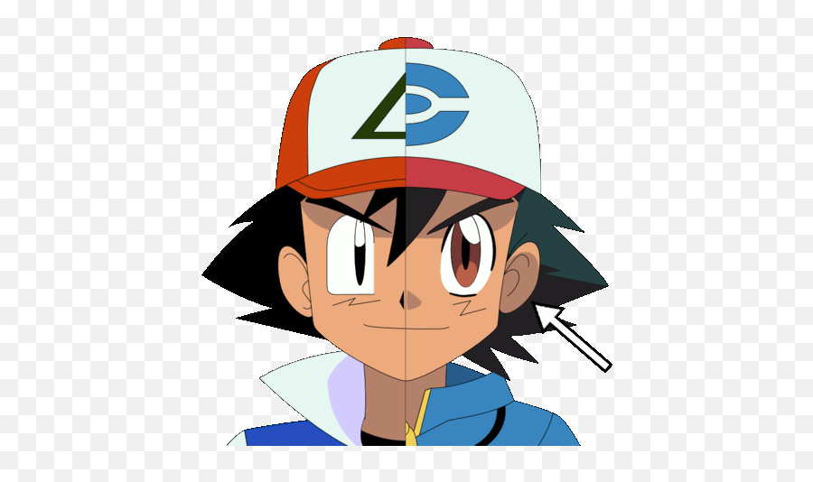 How Ash From Pokémon Has Changed Kotaku Uk - Old Ash Vs New Ash Png,Pikachu Gif Transparent