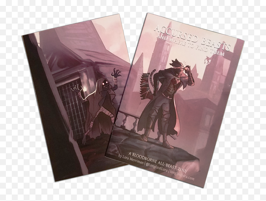 Download Hd Image Of Bloodborne Accursed Beasts Zine - Fictional Character Png,Bloodborne Transparent