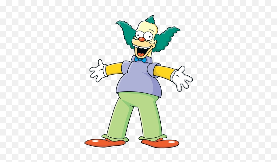 Krustytheclownpng 370450 Krusty The Clown - Krusty The Clown,The Simpsons Logo Png