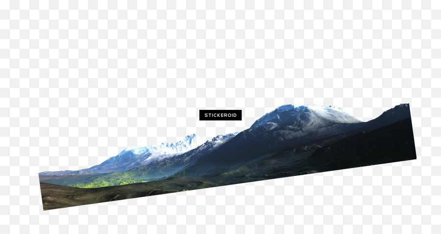 Download Hd Mountain - Summit Transparent Png Image Mountains,Snowy Mountain Png