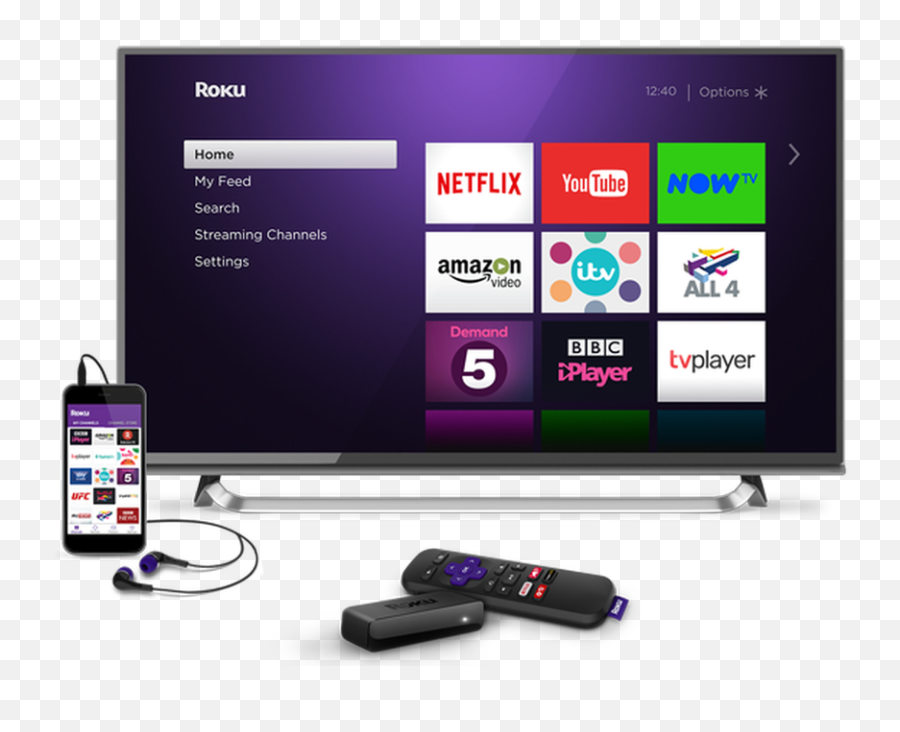 Cheapest Simplest - Roku Express Png,Roku Logo Png