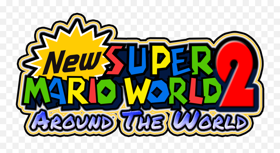 New Super Mario World 2 U2013 Around The - Super Mario World Png,Super Mario World Logo