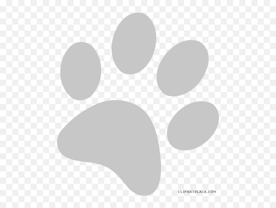 Clipart Dogs Paw Print Picture 483326 - Gray Dog Paw Prints Png,Dog Paw Print Png