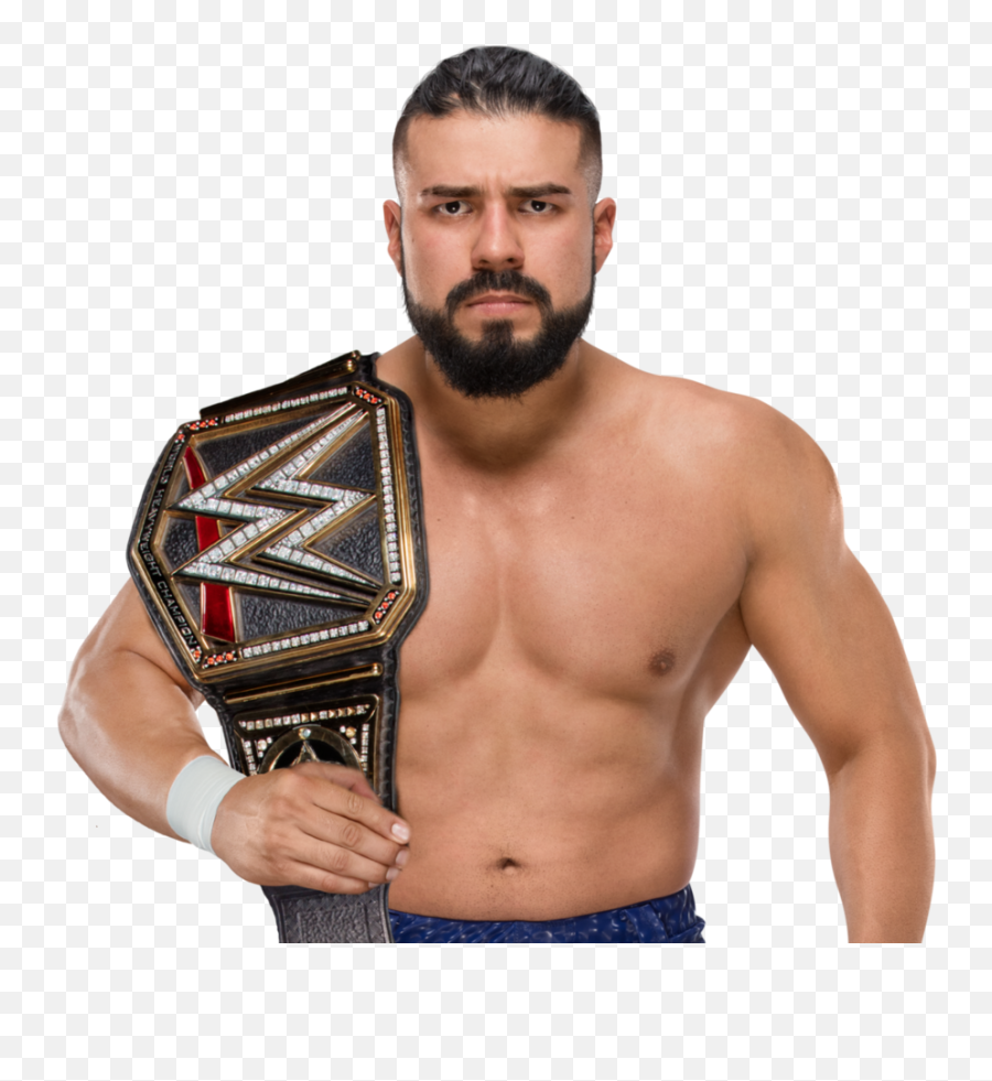 Wwe Championship Png - Andrade Cien Almas Wwe Champion Jinder Mahal Wwe Champion Png,Champion Png