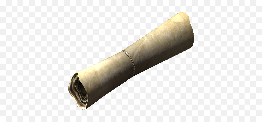 Scroll Of Fireball - Skyrim Wiki Solid Png,Scrolls Png
